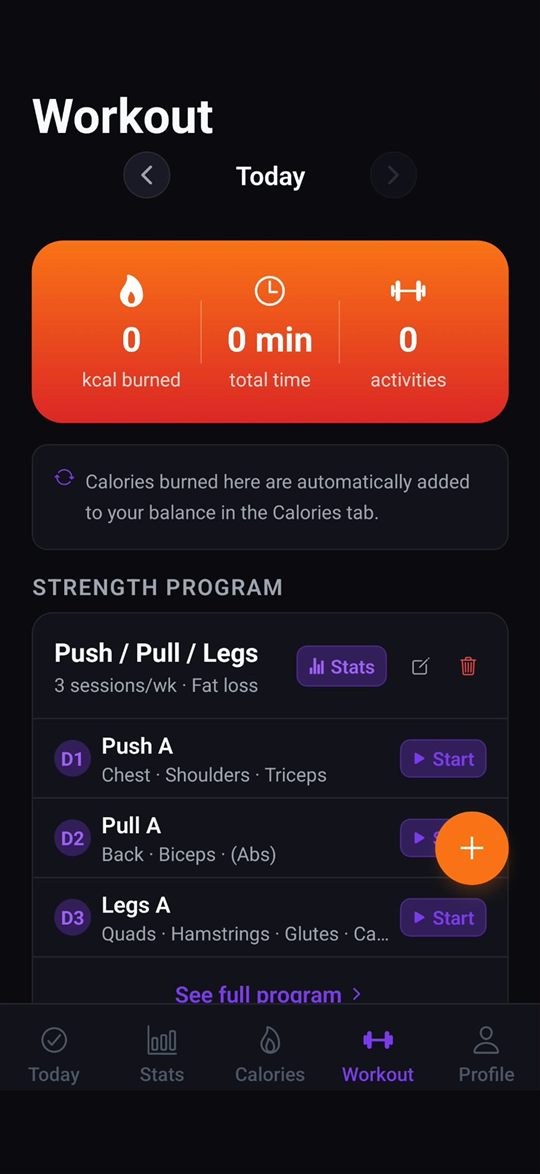 Écran sport de Burnstreak